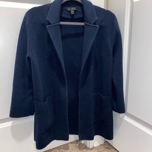 J. Crew Jackets \u0026 Coats | J Crew Open-Front Sweater-Blazeritem G7746 | Color: Black | Size: M | Honesty86's Closet
